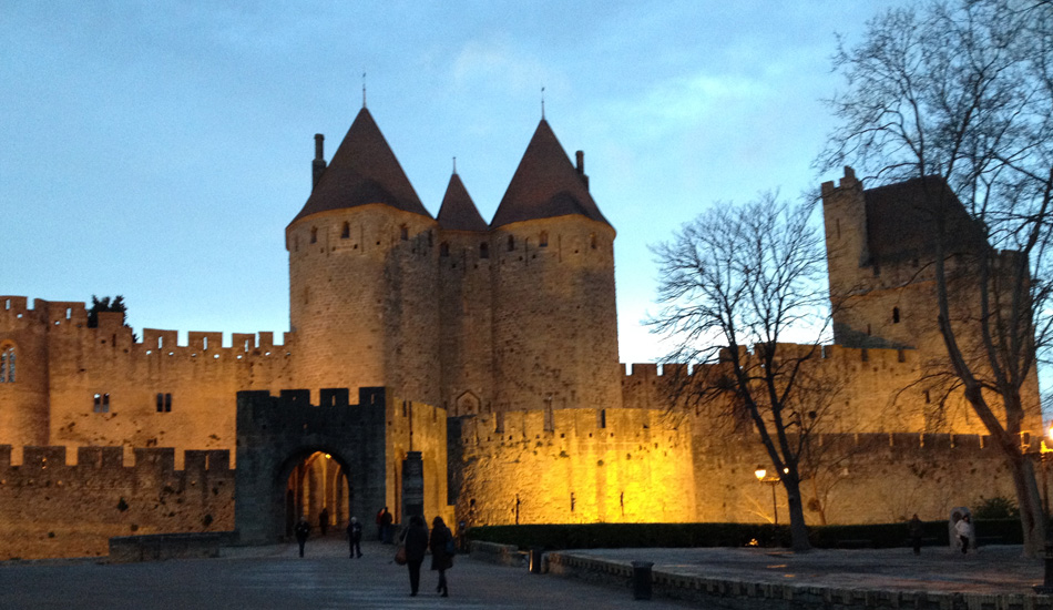 World Heritage Carcassonne – Fortress town in the south of France